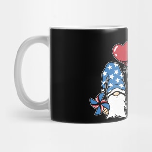 Patriotic Gnomes' Firework Fiesta Mug